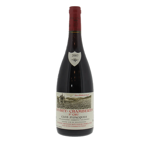 Gevrey Chambertin 1er cru Clos Saint Jacques - Domaine Armand Rousseau 2007