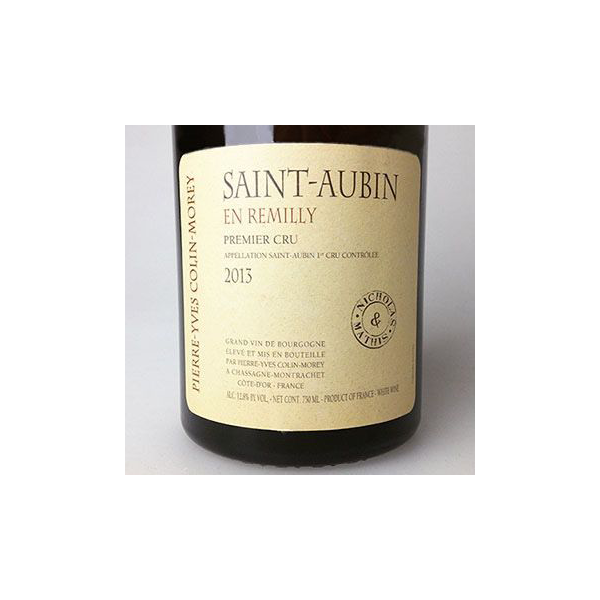 Saint-Aubin En Remilly Premier Cru - Pierre-Yves Colin-Morey 2014