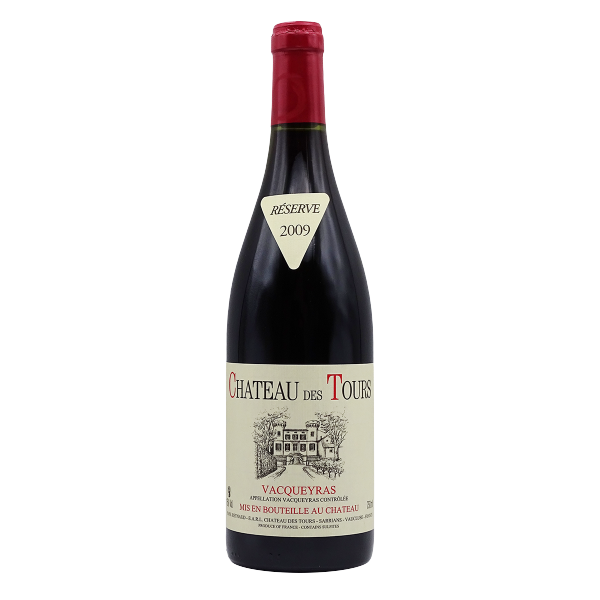 Vacqueyras - Château Des Tours Rouge, Rayas 2009