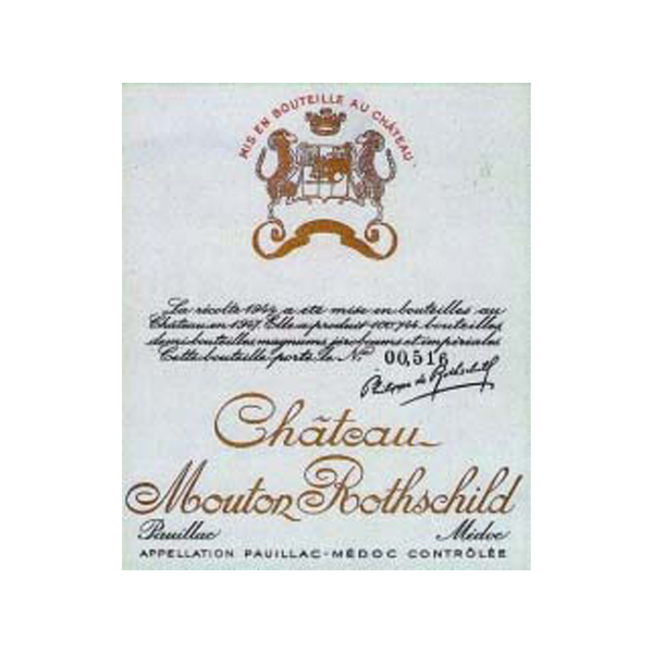 Pauillac - Château Mouton Rothschild 1961